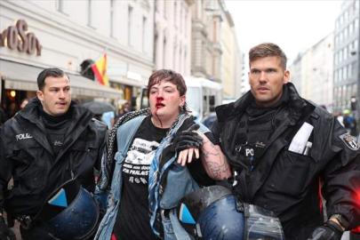 Almanya’da polis, Filistin’e destek eylemine sert müdahalede bulundu