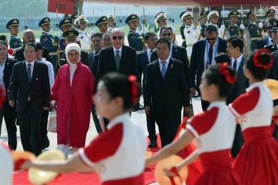 Cumhurbaşkanı Erdoğan, Şanghay zirvesi için Çin'de