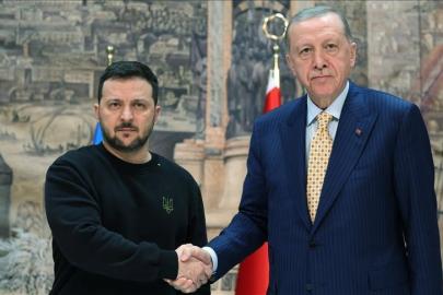 Cumhurbaşkanı Erdoğan, Zelenski ile görüştü