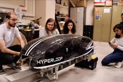 Geleceğin ulaşım teknolojisi TEKNOFESTte test ediliyor