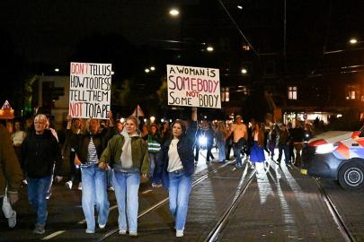 Hollanda'da "kadınlar için güvenli sokaklar" eylemi