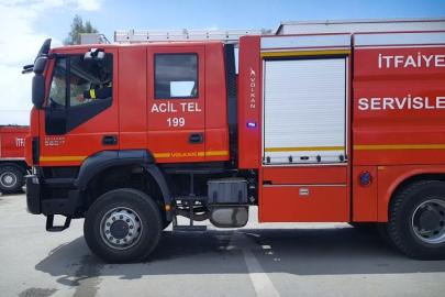 Gazimağusa Serbest Liman’da Yangın: Balyalar ve Ağaçlar Zarar Gördü