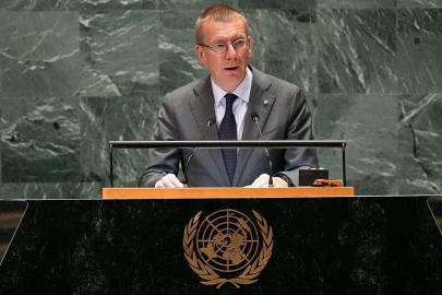 Letonya Cumhurbaşkanı Rinkevics: Rusya ile enerji ilişkilerini sonlandırmak siyasi irade meselesi