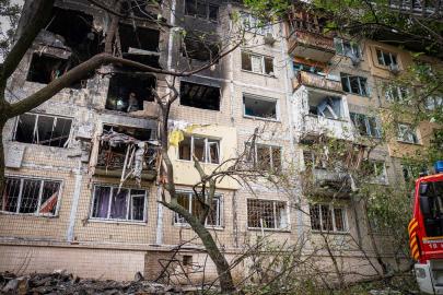 Rusya'nın Kiev saldırısında en az 4 kişi öldü, 70'ten fazla kişi yaralandı