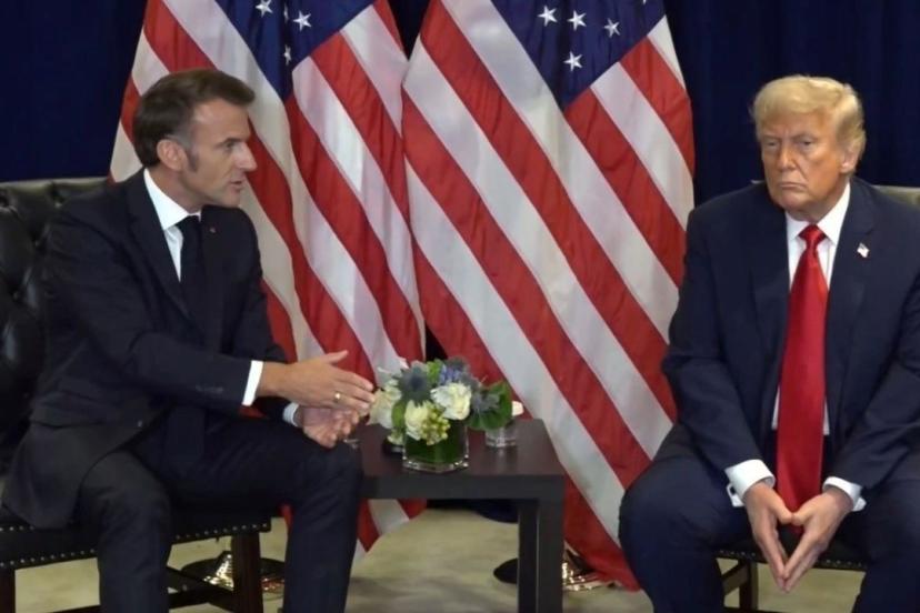 Trump-Macron görüşmesinde Filistin atışması: Rehineler ve Gazze gündemde