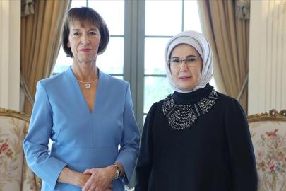 Emine Erdoğan ve Charlotte Merz, Millet Kütüphanesi’nde Buluştu: Kültürel Dostluk Mesajı