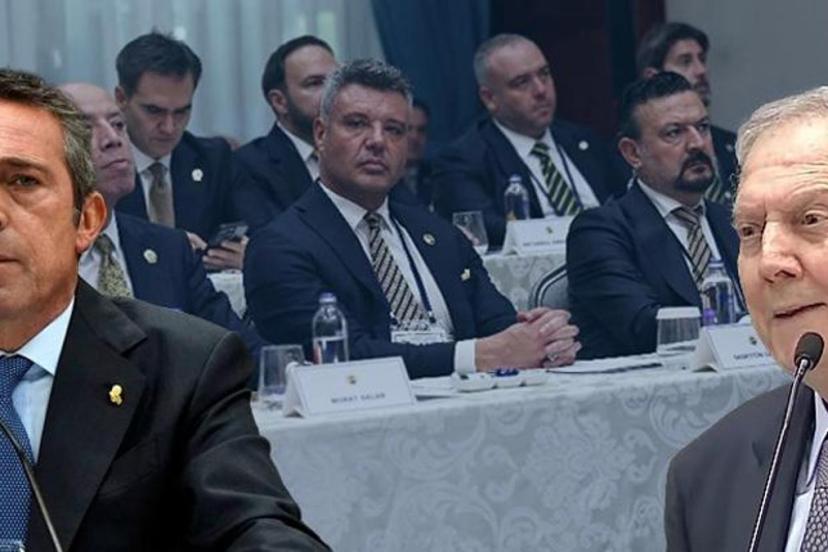 Fenerbahçe Yüksek Divan Kurulu Toplantısı! Ali Koç ve Aziz Yıldırım konuştu: “Saran’la şampiyon olalım”