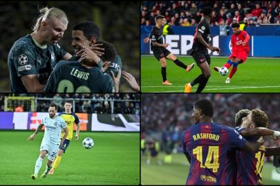 Şampiyonlar Ligi'nde gol yağmuru! 9 maçta tam 38 gol
