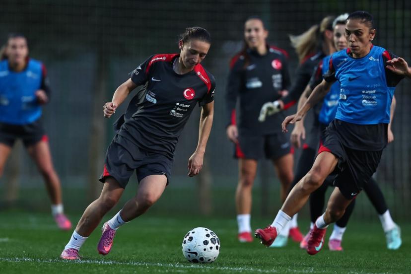 A Milli Kadın Futbol Takımı, Arnavutluk maçına hazır!