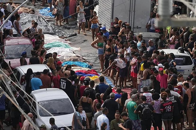 Brezilya'da kanlı operasyon: 4'ü polis, en az 132 kişi hayatını kaybetti