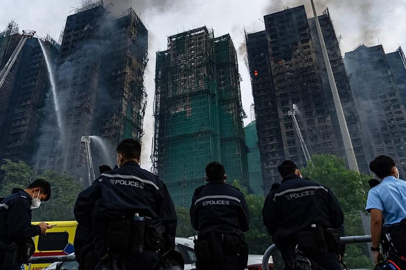 Hong Kong: Apartman kompleksindeki yangında en az 44 ölü, yüzlerce kişi kayıp