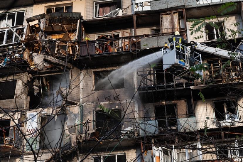 Rusya, Ukrayna’ya Hipersonik "Kinjal" Füzeleri ve 135 İHA ile Saldırdı