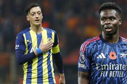 Saka’dan Mesut Özil’e Övgü: “Onu İzlemek Bile Zevkti”