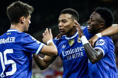 Şampiyonlar Ligi'nde sonuçlar: Real Madrid, Mbappe'nin 4 golüyle kazandı