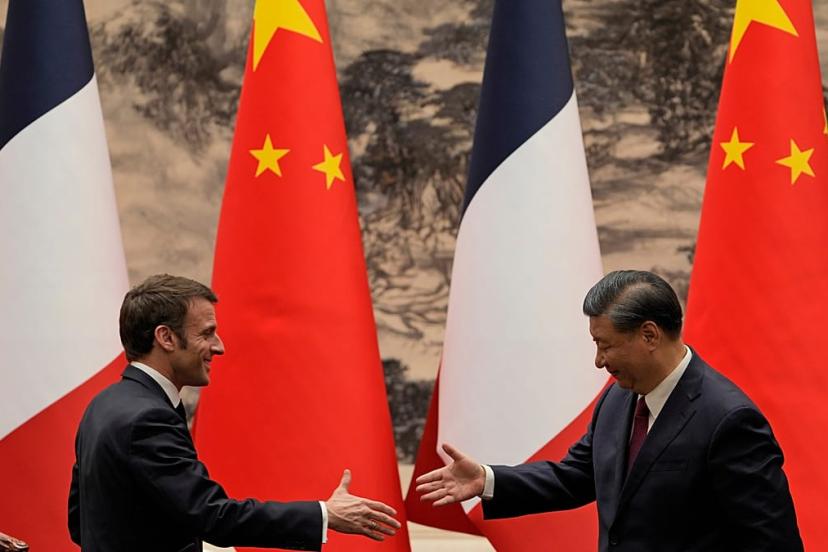 Macron Çin ile anlaşmazlıkların 'üstesinden gelinmesi' çağrısında bulundu