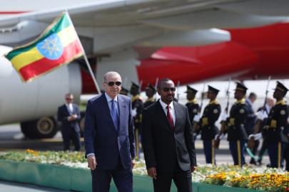 Cumhurbaşkanı Erdoğan Etiyopya'da. "Etiyopya bizim kardeş ülkemiz"