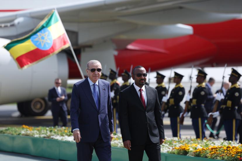 Cumhurbaşkanı Erdoğan Etiyopya'da. "Etiyopya bizim kardeş ülkemiz"