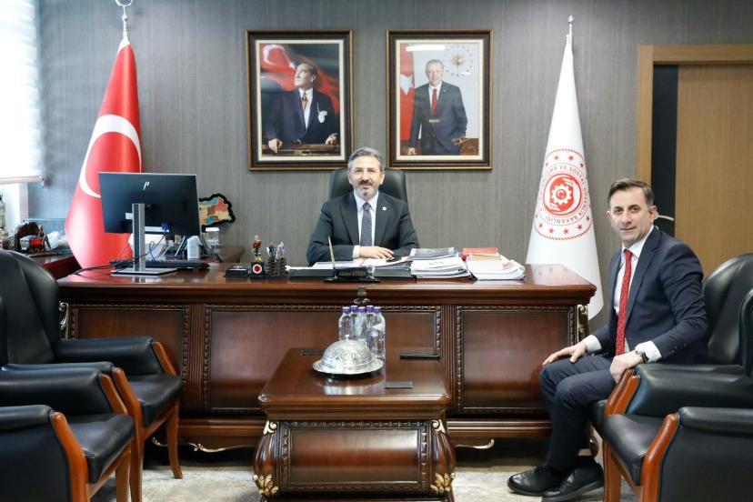 Dünya Gençlik Konseyi Genel Başkanı Hüseyin Celep’ten Bakan Yardımcısı Ahmet Aydın’a Ziyaret