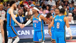 NBA Play-Off’larında Thunder, Grizzlies’i 29 Sayı Geriden Gelerek 114-108 Yendi ve Seride 3-0 Öne Geçti
